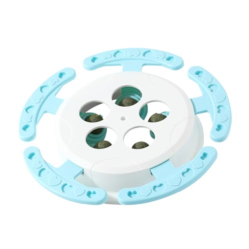 Ruwshuuk Interaktive Katzenspielzeugkatnip, Katzenstimulation Spielzeug,Whack Mole Cat Feeder | Catnip Ultra Fun Smart Teaser, Anreicherung, Hirnstimulation, interaktives Spiel und gesunde Ernährung von Ruwshuuk