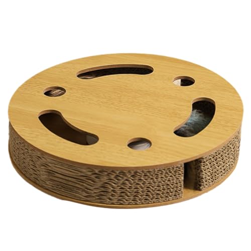 Ruwshuuk Katzenkratzspielzeug, Katzenkratzbox | Katzenspielzeug mit Elektromotorfeder | Kätzchen-Kratzspielzeug, Katzenkratzer, Boxkratzer für Kätzchen und Katzen Ruwshuuk Katzenkratzspielzeug, Katzenkratzbox | Katzenspielzeug mit Elektromotorfeder | Kätzchen-Kratzspielzeug, Katzenkratzer, Boxkratzer für Kätzchen und Katzen von Ruwshuuk
