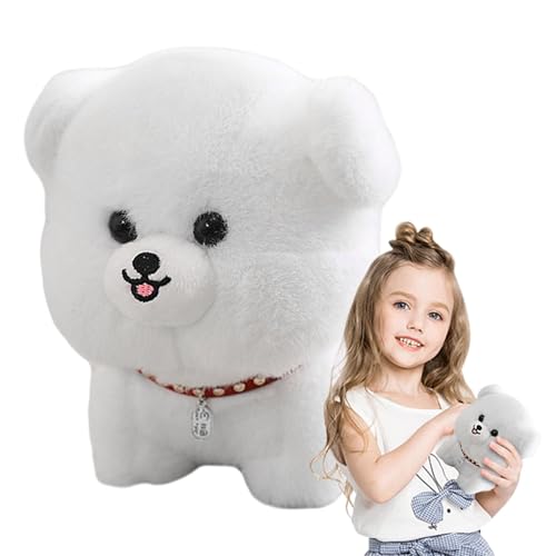 Ruwshuuk Kuscheltiere für Hunde, süße Plüschtiere für Hunde, Flexible Cartoon-Plüschpuppe, Mehrzweck-Welpen-Plüschtiere, tragbares Kinderspielzeug zum Umarmen, Begleiten, Spielen und Entspannen Ruwshuuk Kuscheltiere für Hunde, süße Plüschtiere für Hunde, Flexible Cartoon-Plüschpuppe, Mehrzweck-Welpen-Plüschtiere, tragbares Kinderspielzeug zum Umarmen, Begleiten, Spielen und Entspannen von Ruwshuuk