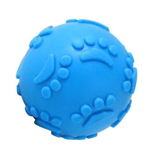 Ruwshuuk Quietschendes Hundespielzeug für aggressive Kauer, Quietschball aus Latex, Quietscher für interaktives Spielen, Outdoor-Quietschspielzeug zum Kauen Ruwshuuk Quietschendes Hundespielzeug für aggressive Kauer, Quietschball aus Latex, Quietscher für interaktives Spielen, Outdoor-Quietschspielzeug zum Kauen von Ruwshuuk