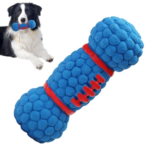 Ruwshuuk Quietschspielzeug für Hunde,Quietschendes Hundespielzeug | Cremebrot-Kauspielzeug für Hunde | Stoffloses, quietschendes Hundespielzeug für kleine, mittlere und große Haustiere, von Ruwshuuk