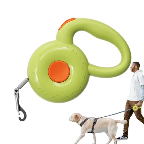 Ruwshuuk Seil für Hunde - Automatischer Seiltraktor - Rutschfester Griff, Sicherheitsgurt Langes Leinenseil, Haustierseil Einziehbar für Kleine & Große Hunde Ruwshuuk Seil für Hunde - Automatischer Seiltraktor - Rutschfester Griff, Sicherheitsgurt Langes Leinenseil, Haustierseil Einziehbar für Kleine & Große Hunde von Ruwshuuk