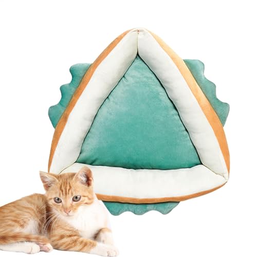 Ruwshuuk Süße Katzenbetten, einzigartiges Katzenbett,Cartoon-Dinosaurier-Katzenbett | Kleine Hundematte, lustiges Katzenkissen, beruhigendes Haustierbett, waschbare Haustierkäfigmatte für kleine Ruwshuuk Süße Katzenbetten, einzigartiges Katzenbett,Cartoon-Dinosaurier-Katzenbett | Kleine Hundematte, lustiges Katzenkissen, beruhigendes Haustierbett, waschbare Haustierkäfigmatte für kleine von Ruwshuuk