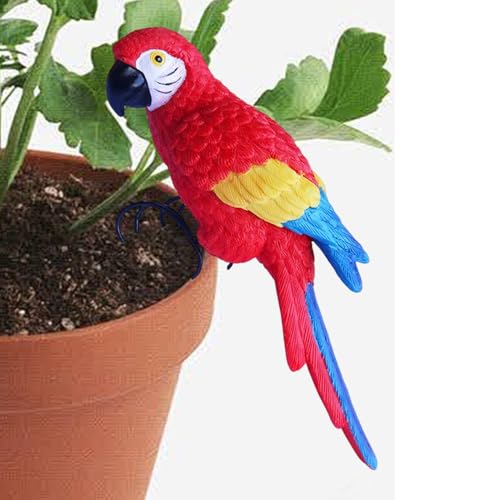 Ruwshuuk Vogelstatuen, Gartenvogelstatuen, Harzgarten Vogelskulpturen, Topfpflanze Dekoration, Home Display Ornament für Garten Yard Terrasse Rasen Ruwshuuk Vogelstatuen, Gartenvogelstatuen, Harzgarten Vogelskulpturen, Topfpflanze Dekoration, Home Display Ornament für Garten Yard Terrasse Rasen von Ruwshuuk