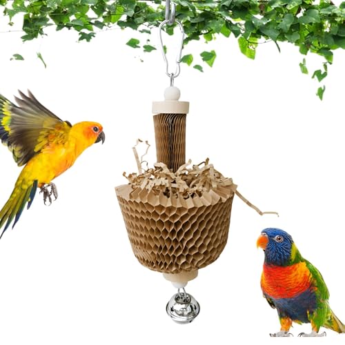 Ruwshuuk Zerkleinerungsspielzeug für Papageien, Zerkleinerungsspielzeug für Papageien - Kauspielzeug für Papageien aus Papier,Dekoratives Aras-Zerkleinerungsspielzeug, lustiges Vogelspielzeug für Ruwshuuk Zerkleinerungsspielzeug für Papageien, Zerkleinerungsspielzeug für Papageien - Kauspielzeug für Papageien aus Papier,Dekoratives Aras-Zerkleinerungsspielzeug, lustiges Vogelspielzeug für von Ruwshuuk