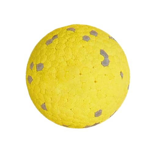 Ruyeiig Ball zur emotionalen Unterstützung von Hunden, gelber beruhigender Ball,Sicheres Kauspielzeug für Hunde, Hundeball - Stressabbau-Ball zur emotionalen Unterstützung für Hundewelpen Ruyeiig Ball zur emotionalen Unterstützung von Hunden, gelber beruhigender Ball,Sicheres Kauspielzeug für Hunde, Hundeball - Stressabbau-Ball zur emotionalen Unterstützung für Hundewelpen von Ruyeiig