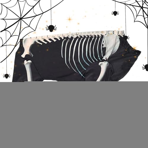 Ruyeiig Hundekostüm | Skelett Hundekleidung | Haustier Halloween Bodysuit Für Feste Fotos Feiertage Cosplay Ruyeiig Hundekostüm | Skelett Hundekleidung | Haustier Halloween Bodysuit Für Feste Fotos Feiertage Cosplay von Ruyeiig