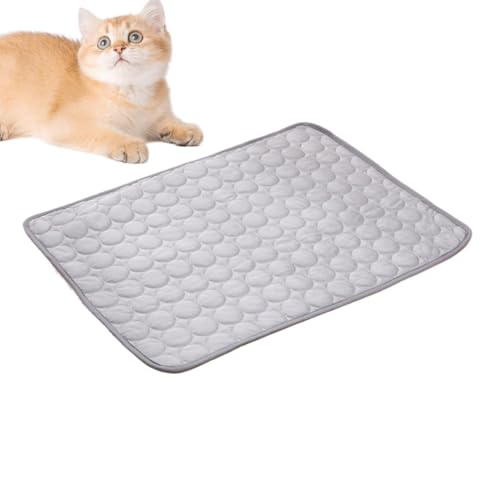 Ruyeiig Hundekühlkissen, Haustierkühl Matte,Cool Pet Pad - Waschbarhunde Schlafmatratze für Innen im Freien, tragbare absorbierende atmungsaktive Decke von Ruyeiig