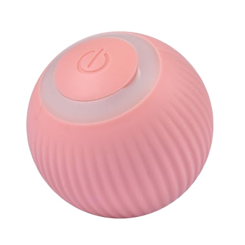 Ruyeiig Intelligenter Rollball Für Katzen - Wiederaufladbarer Interaktiver Ball Für Wohnungskatzen,Bewegungsaktiviertes Haustierspielzeug Mit 360-Grad-Rotation Für Zuhause Garten Hinterhof von Ruyeiig