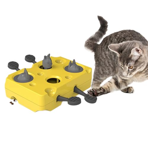 Ruyeiig Katzenfütterungsspielzeug,Futterspender Spielzeug Zur Geistigen Anregung - Bereicherndes Futterzubehör Für Junge Katzen Welpen Kleine Mittelgroße Hunde Indoor Zuhause Ruyeiig Katzenfütterungsspielzeug,Futterspender Spielzeug Zur Geistigen Anregung - Bereicherndes Futterzubehör Für Junge Katzen Welpen Kleine Mittelgroße Hunde Indoor Zuhause von Ruyeiig