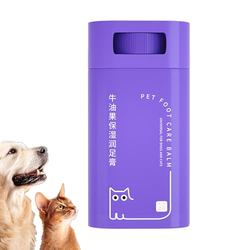 Ruyeiig Pfotenbalsam für Hunde, Katzenpfotenbalsam | Natürlicher Feuchtigkeitsbalsam für Hundefüße - Natürlicher revitalisierender Hundepfotenbalsam, Pfotenschutz für Katzen, Hunde, Welpen, Kätzchen Ruyeiig Pfotenbalsam für Hunde, Katzenpfotenbalsam | Natürlicher Feuchtigkeitsbalsam für Hundefüße - Natürlicher revitalisierender Hundepfotenbalsam, Pfotenschutz für Katzen, Hunde, Welpen, Kätzchen von Ruyeiig