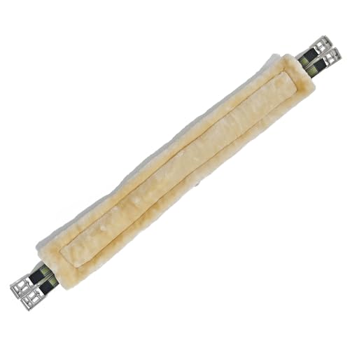 Ruyeiig Westerngurt für, Englische Gurte für - Elastischer englischer Gurt aus Fleece für,Atmungsaktives Gurt-Westernsattelzubehör für das Training Ruyeiig Westerngurt für, Englische Gurte für - Elastischer englischer Gurt aus Fleece für,Atmungsaktives Gurt-Westernsattelzubehör für das Training von Ruyeiig