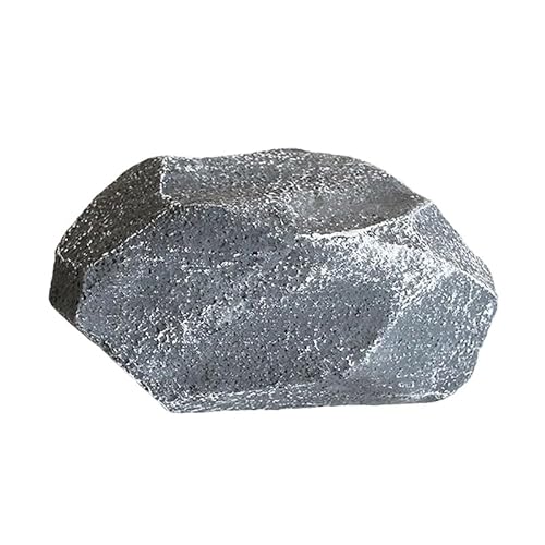 Imitations-Felsen Kunststein, Dekorations-Fake-Felsen für Landschaft, Leichtes Schaumstoffmaterial mit natürlicher Textur, Realistisches Design, Skulptur Multifunktional Leicht Stabil (20CM-1PCS) von RynoPulse