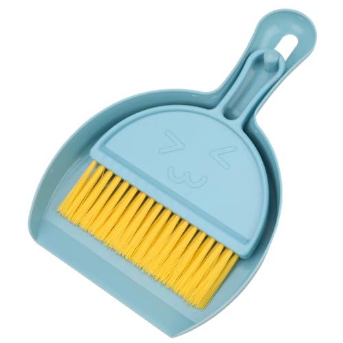 RYPET Haustierkäfig-Reinigungswerkzeug, kleines Besen- und Kehrschaufel-Set, Mini-Kehrschaufel und Schneebesen, Set für Meerschweinchen, Chinchilla, Hamster, Frettchen, Igel, Kaninchen, Reptilien von Rypet
