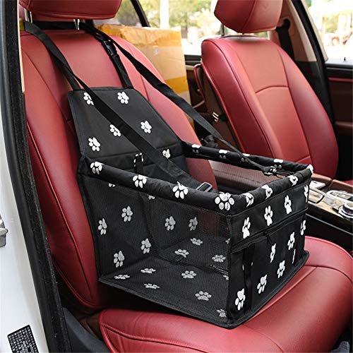 Autositz Hund Hundeautositz Hundesitz Pet Booster Seat Haustier Autositz Hundezubehör Hund Reisesitz für Auto Hundereiseträger Welpenautositz Black von Rysmliuhan Shop