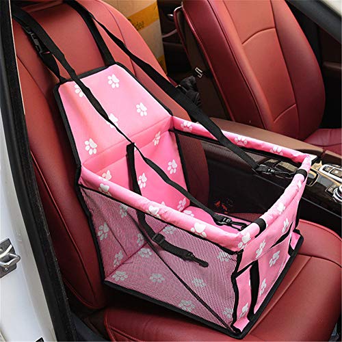 Autositz Hund Hundeautositz Hundesitz Pet Booster Seat Haustier Autositz Hundezubehör Hund Reisesitz für Auto Hundereiseträger Welpenautositz pink von Rysmliuhan Shop