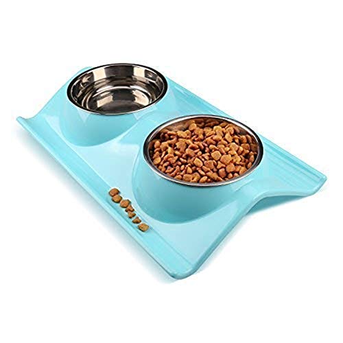 Hundenapf Futternapf Katze Futternäpfe Für Hunde Edelstahl Hundenäpfe Große Hundenapf Katzenschalen Kunststoff Katzenschüssel Set Wasser Hundenapf Blue von Rysmliuhan Shop