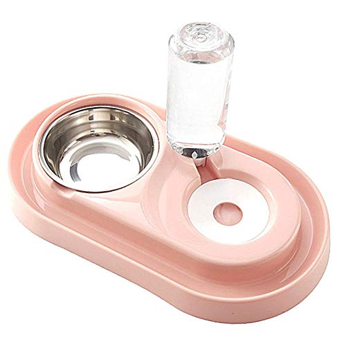 Hundenapf Katzen Napfset Futternäpfe Für Hunde Hundenapf Edelstahl Haustierschalen Für Katzen Welpenschalen klein rutschfeste Cat Bowl pink von Rysmliuhan Shop