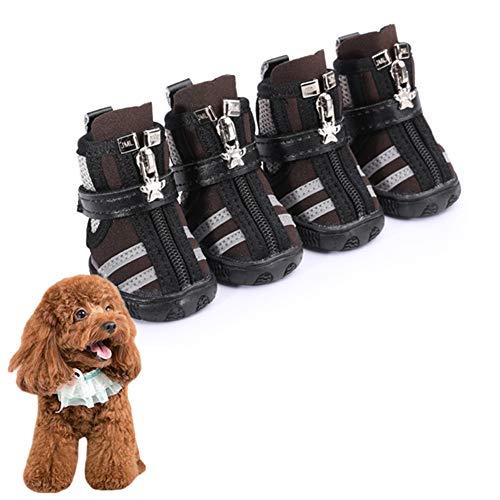Hundeschuhe Pfotenschutz Hundestiefel Hundeschuhe rutschfest Hundeschuhe Hundeschuhe für große Hunde Hund Regenstiefel Hundeschuhe für kleine Hunde Brown,#3 Hundeschuhe Pfotenschutz Hundestiefel Hundeschuhe rutschfest Hundeschuhe Hundeschuhe für große Hunde Hund Regenstiefel Hundeschuhe für kleine Hunde Brown,#3 von Rysmliuhan Shop