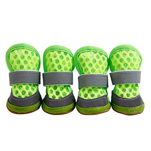 Hundesocken Hundeschuhe Sommer Hundepfotenschutz Hundeschuhe für kleine Hunde Haustierstiefel Hundesocken Hundeschuhe rutschfest Hundeschuhe Green,#2 Hundesocken Hundeschuhe Sommer Hundepfotenschutz Hundeschuhe für kleine Hunde Haustierstiefel Hundesocken Hundeschuhe rutschfest Hundeschuhe Green,#2 von Rysmliuhan Shop