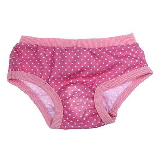 Hundewindel Hundewindeln FüR HüNdinnen Windeln für Hunde Hündin Windeln Windeln Hunde Hundehosen Hunde Periode Hosen Windeln für Rüden pink,XL von Rysmliuhan Shop