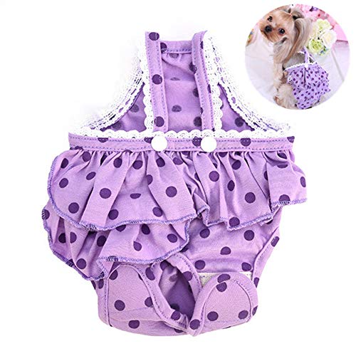 Hundewindeln Für Hündinnen Inkontinenz Läufigkeitshose Für Hündinnen Waschbare Hundewindeln Hund Windeln weiblich klein Hunde Periode Hosen Purple,l Hundewindeln Für Hündinnen Inkontinenz Läufigkeitshose Für Hündinnen Waschbare Hundewindeln Hund Windeln weiblich klein Hunde Periode Hosen Purple,l von Rysmliuhan Shop
