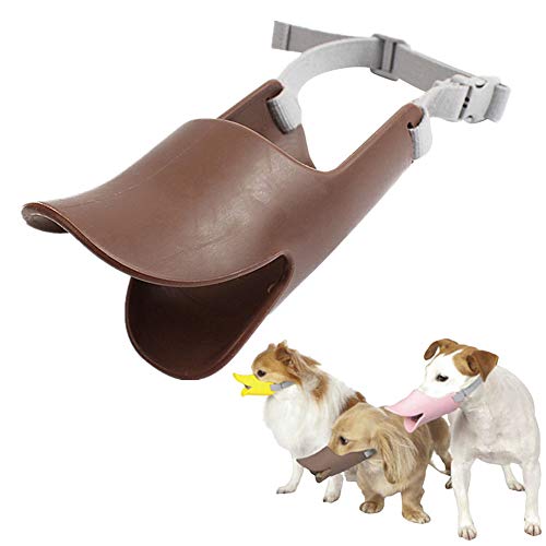 Maulkorb Hunde Maulkorb Mittlere Hunde Maulkörbe Zu Verhindern Beißen Hund Mund Abdeckung Haustier Schnauze Maulkorb Für Mittelgroße Hunde Brown,l von Rysmliuhan Shop