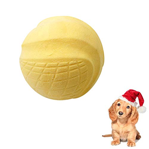 Rysmliuhan Shop Frisbee Hund Hunde Spielzeug für kleine Hunde Interaktive Hund Spielzeug Hund Seil Spielzeug Welpen Spielzeug von 8 wochen Yellow von Rysmliuhan Shop