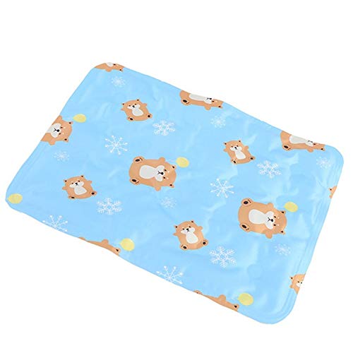 Rysmliuhan Shop Hund Kühlmatte Kühldecke Für Hunde Cooles Hundebett Coole Matte für Hund Katzenkühlmatte Kaninchenkühlmatte Haustier Mat Kühlkissen für Hunde Blue,l Rysmliuhan Shop Hund Kühlmatte Kühldecke Für Hunde Cooles Hundebett Coole Matte für Hund Katzenkühlmatte Kaninchenkühlmatte Haustier Mat Kühlkissen für Hunde Blue,l von Rysmliuhan Shop
