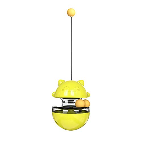 Rysmliuhan Shop Hunde Kauspielzeug Haustier Ball Spielzeug Haustierzubehör Hundespielzeug für Langeweile Katzenfeder Spielzeug Hund behandeln Spielzeug Puzzle Yellow Rysmliuhan Shop Hunde Kauspielzeug Haustier Ball Spielzeug Haustierzubehör Hundespielzeug für Langeweile Katzenfeder Spielzeug Hund behandeln Spielzeug Puzzle Yellow von Rysmliuhan Shop