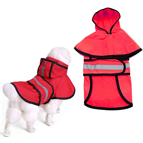 Rysmliuhan Shop Hunde Regenmantel Wasserdicht Regenmantel Hunde Klein Wasserdichter Regenmantel für Hunde Hundemäntel für mittlere Hunde Wasserdicht red,m Rysmliuhan Shop Hunde Regenmantel Wasserdicht Regenmantel Hunde Klein Wasserdichter Regenmantel für Hunde Hundemäntel für mittlere Hunde Wasserdicht red,m von Rysmliuhan Shop