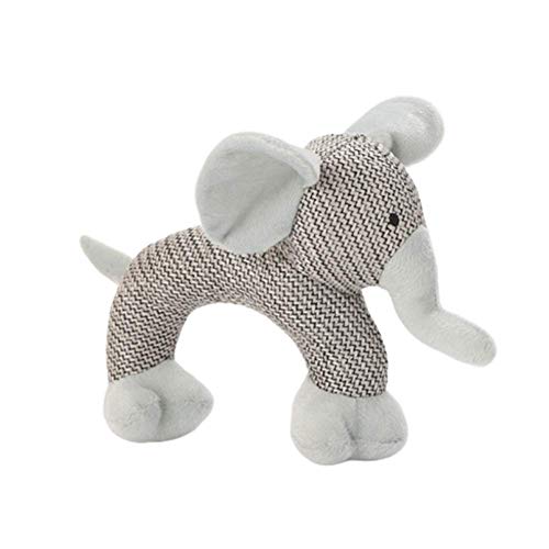 Rysmliuhan Shop Hunde Spielzeug Kleine Hunde Welpenspielzeug Hund Pet Play Toy Katzen Spielzeug Molares Hundespielzeug Welpe Kinderkrankheiten Spielzeug Elephant von Rysmliuhan Shop