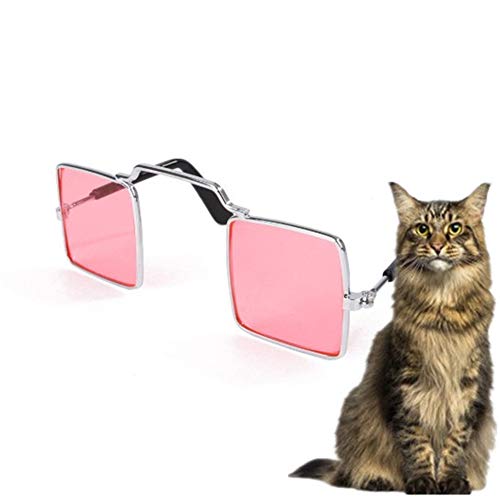 Rysmliuhan Shop Hundebrille Für Kleine Hunde Sonnenschutz Hund Schutzbrille Augenschutzbrille UV-Brille für Hund Faltbare Hundesonnenbrille Welpen Sonnenbrille pink Rysmliuhan Shop Hundebrille Für Kleine Hunde Sonnenschutz Hund Schutzbrille Augenschutzbrille UV-Brille für Hund Faltbare Hundesonnenbrille Welpen Sonnenbrille pink von Rysmliuhan Shop
