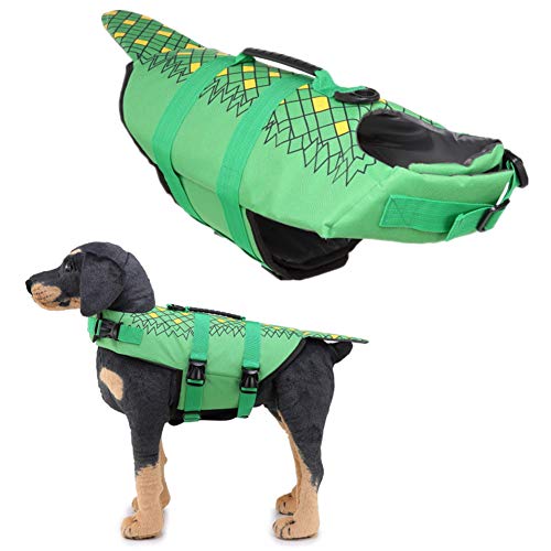 Rysmliuhan Shop Hundeschwimmwesten Schwimmweste Hunde Hundemäntel wasserdicht und warm wasserdichte Hundejacken Hundemäntel für kleine Hunde wasserdicht 02green,m Rysmliuhan Shop Hundeschwimmwesten Schwimmweste Hunde Hundemäntel wasserdicht und warm wasserdichte Hundejacken Hundemäntel für kleine Hunde wasserdicht 02green,m von Rysmliuhan Shop