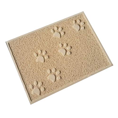Rysmliuhan Shop Katze Katzentoilette Matte Napfunterlage Katzen Katzenmatten Für Futternäpfe Katzenstreufänger Mat Katzenschüssel Mat Katzenfutter Mat Wipe Clean Cream Colored Rysmliuhan Shop Katze Katzentoilette Matte Napfunterlage Katzen Katzenmatten Für Futternäpfe Katzenstreufänger Mat Katzenschüssel Mat Katzenfutter Mat Wipe Clean Cream Colored von Rysmliuhan Shop