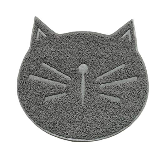 Rysmliuhan Shop Katzenmatte Katzenklo Futtermatte Kitten Litter Tray Mat Katzenschüssel Mat Tablett mit Tiernahrung Hundenapf Mat wasserdichte Haustiermatte Gray Rysmliuhan Shop Katzenmatte Katzenklo Futtermatte Kitten Litter Tray Mat Katzenschüssel Mat Tablett mit Tiernahrung Hundenapf Mat wasserdichte Haustiermatte Gray von Rysmliuhan Shop
