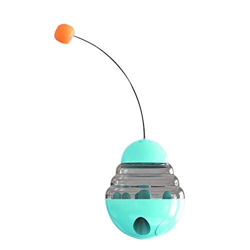 Rysmliuhan Shop Leckerli Ball Futterball für Hunde Katzenfeder Spielzeug Katzen Zauberstab Kätzchen Spielzeug Hund Spielzeug Unzerstörbar Cat Treat Spielzeug Blue Rysmliuhan Shop Leckerli Ball Futterball für Hunde Katzenfeder Spielzeug Katzen Zauberstab Kätzchen Spielzeug Hund Spielzeug Unzerstörbar Cat Treat Spielzeug Blue von Rysmliuhan Shop