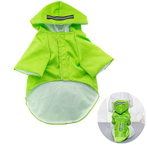 Rysmliuhan Shop Regenmantel Hunde Klein Regenjacke Hund Regenmantel für Hunde Großer Hund Regenmantel Haustier Regenmantel Hund Regenmäntel wasserdicht mit Kapuze Green,s Rysmliuhan Shop Regenmantel Hunde Klein Regenjacke Hund Regenmantel für Hunde Großer Hund Regenmantel Haustier Regenmantel Hund Regenmäntel wasserdicht mit Kapuze Green,s von Rysmliuhan Shop