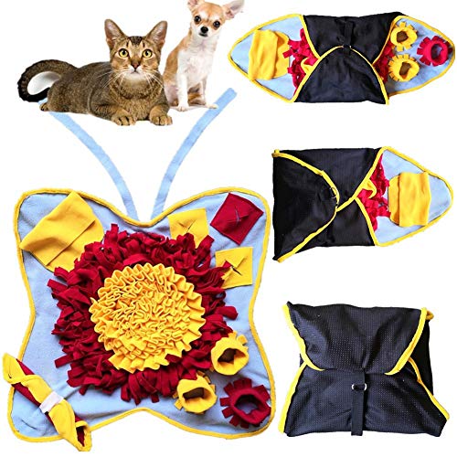 Rysmliuhan Shop Schnüffelteppich für Hunde Schnüffelteppich Hund Hund Snuffle Treat Mat Hundeschnüffelauflage Hund Snuffle Mat Large Hundespielzeug für Langeweile Rysmliuhan Shop Schnüffelteppich für Hunde Schnüffelteppich Hund Hund Snuffle Treat Mat Hundeschnüffelauflage Hund Snuffle Mat Large Hundespielzeug für Langeweile von Rysmliuhan Shop