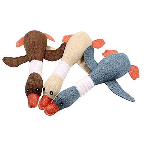 Rysmliuhan Shop Spielzeug Hund hundespielzeug stofftier Hundekauspielzeug Welpe Kinderkrankheiten Spielzeug Hund Quietschendes Spielzeug Quietschendes Hundespielzeug 3pcs von Rysmliuhan Shop