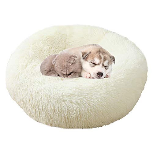 Rysmliuhan Shop hundebett kleine Hunde hundebett Grosse Hunde Katzen Donut Bett Donut Hundebett Luxus Hundebett Hundekomfortbett Haustiernest White,70cm/27.56in Rysmliuhan Shop hundebett kleine Hunde hundebett Grosse Hunde Katzen Donut Bett Donut Hundebett Luxus Hundebett Hundekomfortbett Haustiernest White,70cm/27.56in von Rysmliuhan Shop
