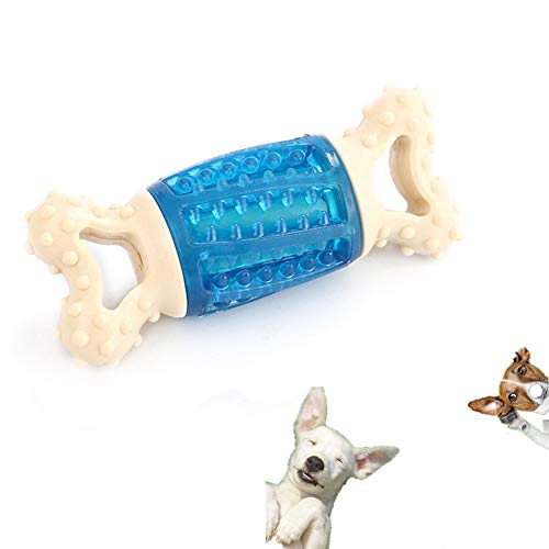 Rysmliuhan Shop hundespielzeug Ball welpenspielzeug Set Welpen Spielzeug von 8 wochen Interaktive Hund Spielzeug Hund kaut Lange anhaltende natürliche Blue von Rysmliuhan Shop