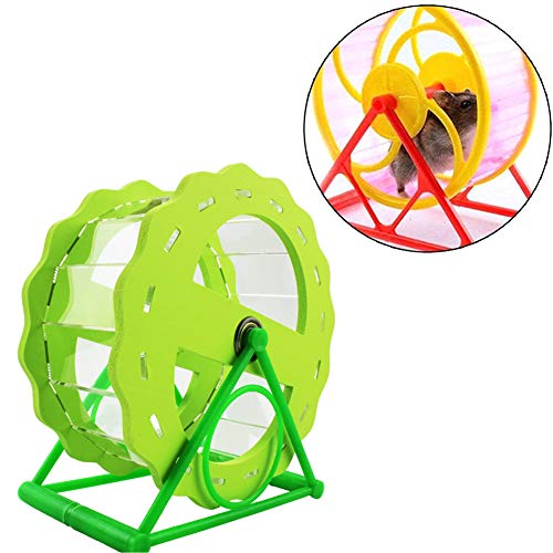 laufrad Hamster Holz laufrad Hamster Große Hamster Ball Hamster stille Rad Hamster in eine Ball Spielzeug Stille Hamster Rad Hamster 12cm,acrylicgreen von Rysmliuhan Shop