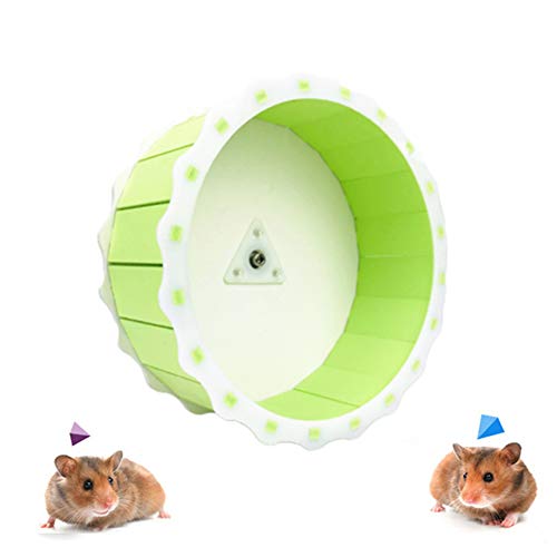 laufrad Hamster Holz laufrad Hamster Hamster Hamster übung Ball Hamster Rad stille Spinner Hamster in eine Ball Spielzeug Hamster stille Rad Green von Rysmliuhan Shop