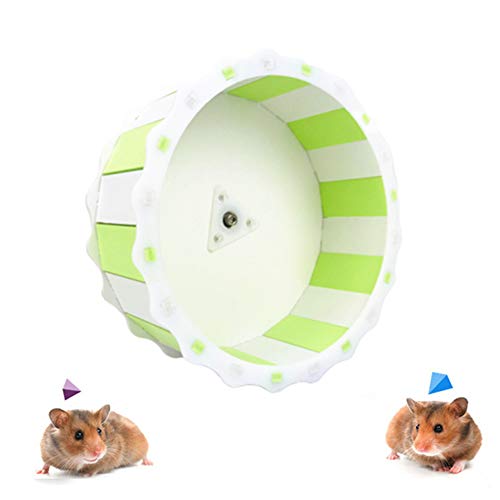 laufrad Hamster Holz laufrad Hamster Hamster Hamster übung Ball Hamster Rad stille Spinner Hamster in eine Ball Spielzeug Hamster stille Rad greenwhite von Rysmliuhan Shop