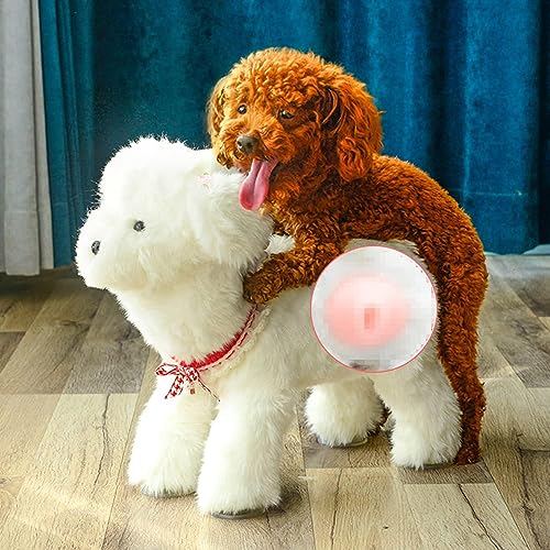 SAAKO Brunst-Spielzeug für Hunde, interaktives Schlafspielzeug für Hunde, ausgestopfter Teddy-Chihuahua-Spiel-Brunst-Spielzeug-Partner, Haustier-Hunde-Partnerspielzeug Kanalhöhe 18 cm SAAKO Brunst-Spielzeug für Hunde, interaktives Schlafspielzeug für Hunde, ausgestopfter Teddy-Chihuahua-Spiel-Brunst-Spielzeug-Partner, Haustier-Hunde-Partnerspielzeug Kanalhöhe 18 cm von SAAKO