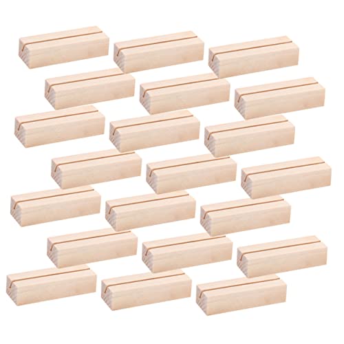 SAFIGLE 24pcs Holz Anzahl Ort Karte Stehen Elegante Hochzeit Tisch Anzahl Für Veranstaltungen von SAFIGLE