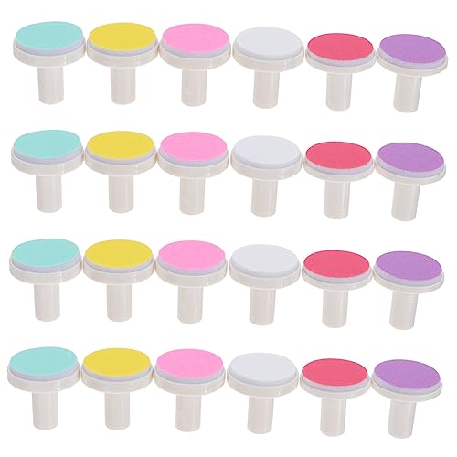 SAFIGLE 24-teiliges Baby-nagelfeilen-schleifkopf-Set für Elektrische Nageltrimmer und Nachfüllpackungen für Neugeborene und Kleinkinder von SAFIGLE