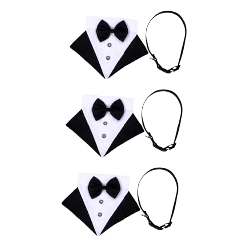 SAFIGLE 3 Sets Modische Haustier Zubehör Hund Bib Dreieckige Haustier Schal Weiche Baumwolle Kragen SAFIGLE 3 Sets Modische Haustier Zubehör Hund Bib Dreieckige Haustier Schal Weiche Baumwolle Kragen von SAFIGLE