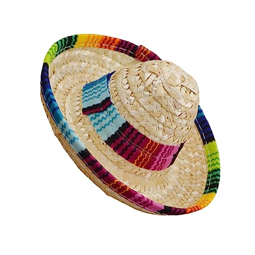 SAFIGLE 3st Strohhut Für Hunde Mexikanische Sombrero-mütze Welpen-Sombrero Katzenmützen Für Katzen Mini-Sombrero-partyhüte Fischerhut Für Haustier Haustierhüte Sonnenhut Die Katze SAFIGLE 3st Strohhut Für Hunde Mexikanische Sombrero-mütze Welpen-Sombrero Katzenmützen Für Katzen Mini-Sombrero-partyhüte Fischerhut Für Haustier Haustierhüte Sonnenhut Die Katze von SAFIGLE